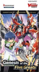 Cardfight!! Vanguard overDress VGE-D-BT01 Genesis of the Five Greats Booster Pack
